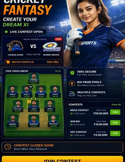 ProPlayofficialplay (ProPlay official play) fantasy cricket & matchday visual 3